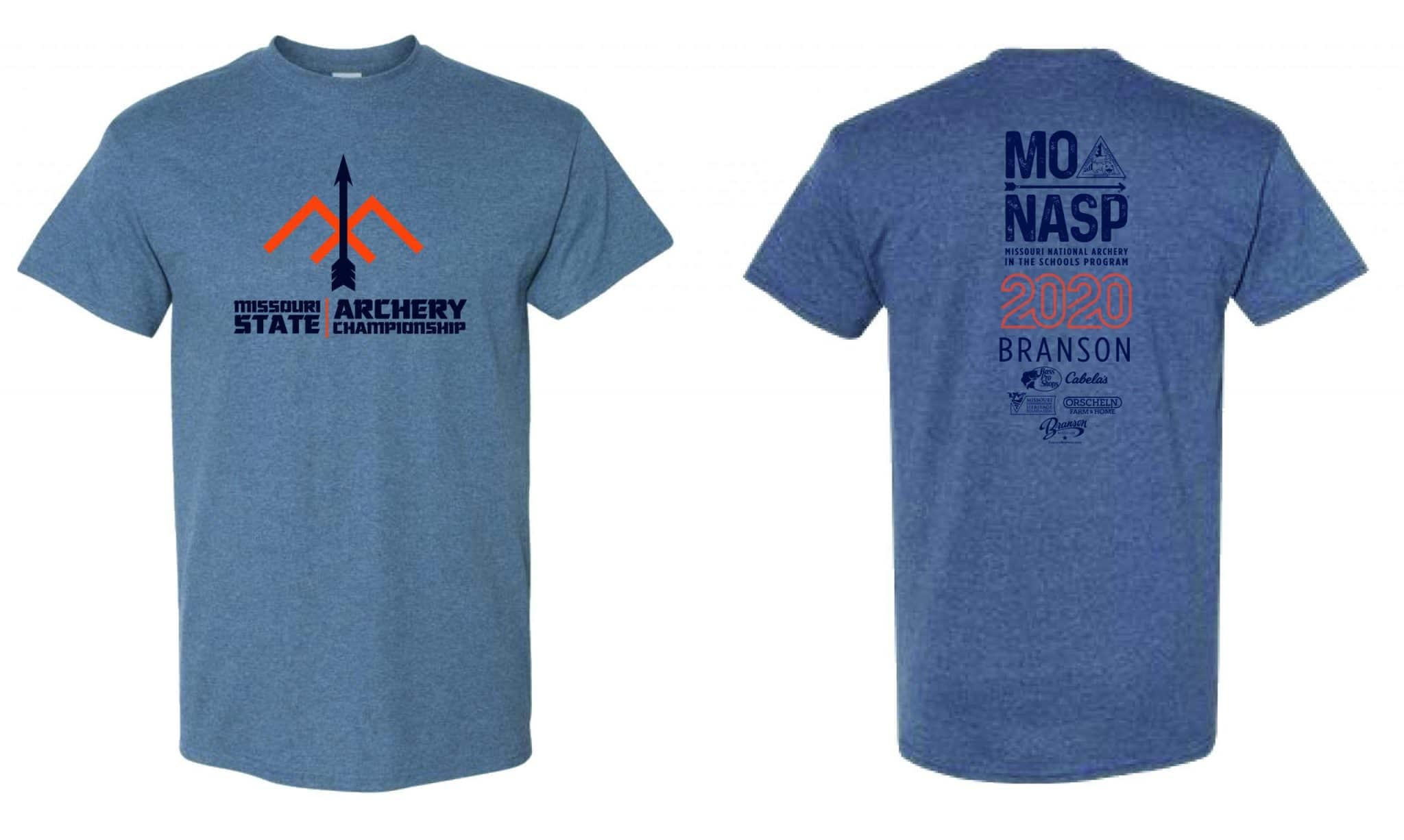 2020 MoNASP State Tournament T-shirts - Missouri Conservation Heritage  Foundation