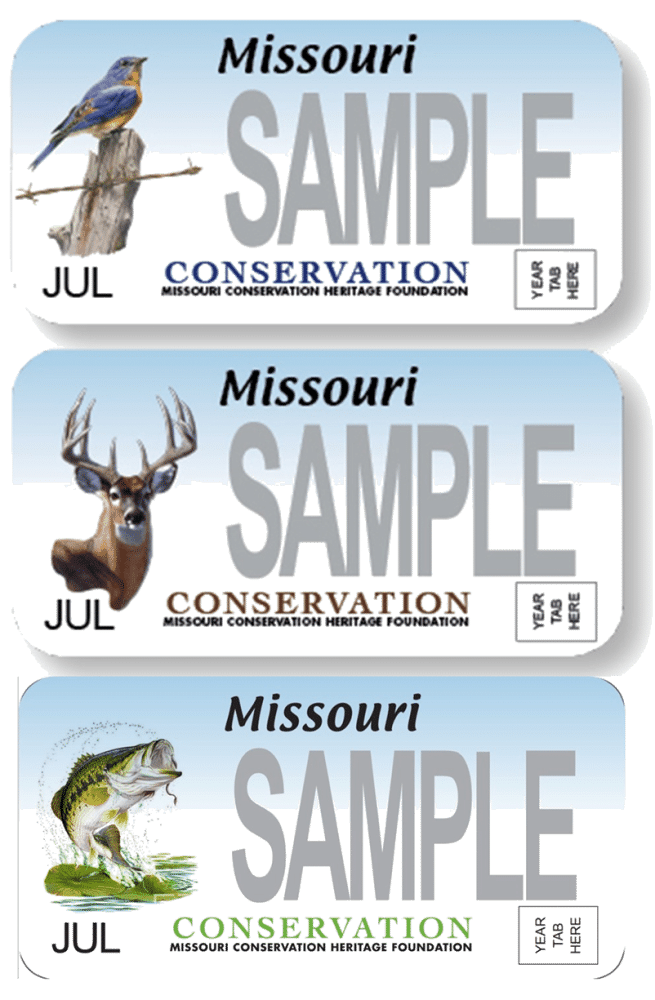 Conservation Heritage License Plates - Missouri Conservation Heritage ...