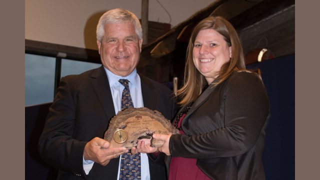AmeriCorps St. Louis, with Rebecca Estes accepting-The Conservation Intersection Award