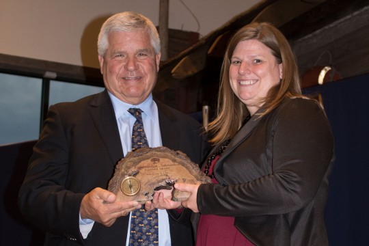 AmeriCorps St. Louis, with Rebecca Estes accepting-The Conservation Intersection Award